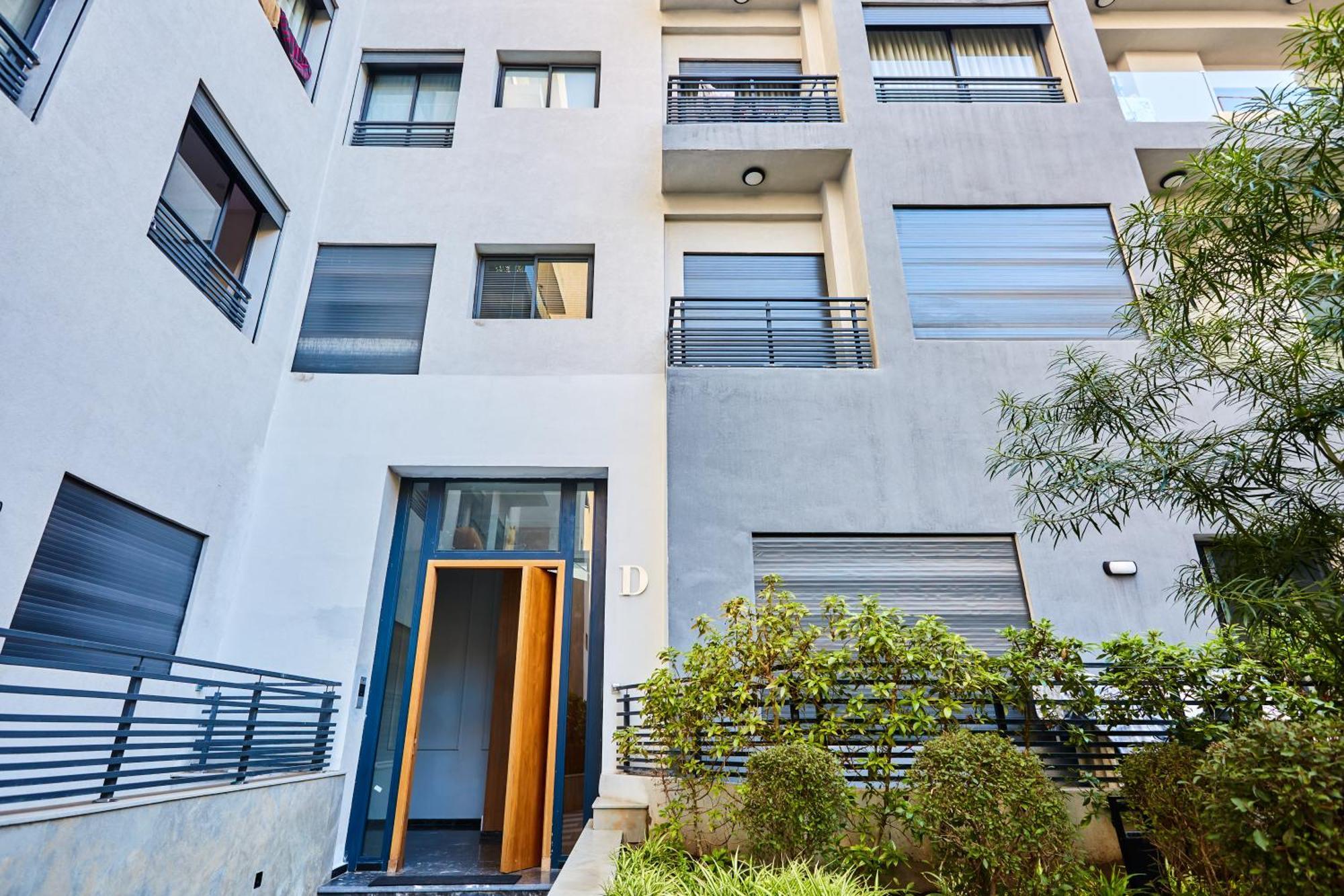 カサブランカSleek And Modern 2-Bed Unit In Downtown Casaアパートメント エクステリア 写真